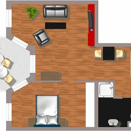 Freiburg-desing-apartment 1 フライブルク